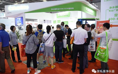 先聲奪人！家樂事5S凈水器攜健康平衡水機(jī)2.0新品閃耀第十二屆上海國際水展